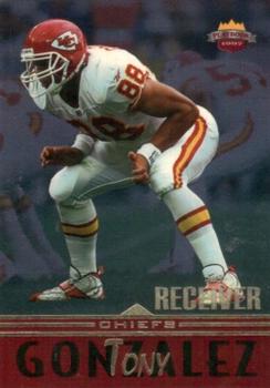 1997 METAL UNIVERSE TONY GONZALEZ #193 ROOKIE RC KANSAS CITY CHIEFS HOF PSA  7 NM 60838713 - AA Mint Cards