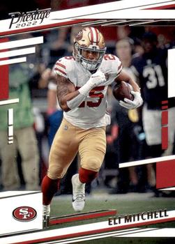 San Francisco 49ers Elijah Mitchell Fanatics Exclusive Parallel Panini  Instant NFL Week 8 137-Yards & a Touchdown Single Rookie Trading Card -  Limited Edition o… in 2023