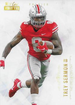 At Auction: Jersey Card - Trey Sermon 2021 Panini Absolute Rookie Materials  #ARM-TSE Insert Rookie Card