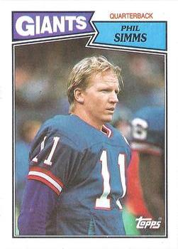 1990 Pro Set Football Card #230 Phil Simms New York Giants