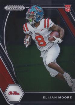 Elijah Moore Ole Miss Rebels & New York Jets Autographed 2021 Panini  Absolute Introductions #INT-14