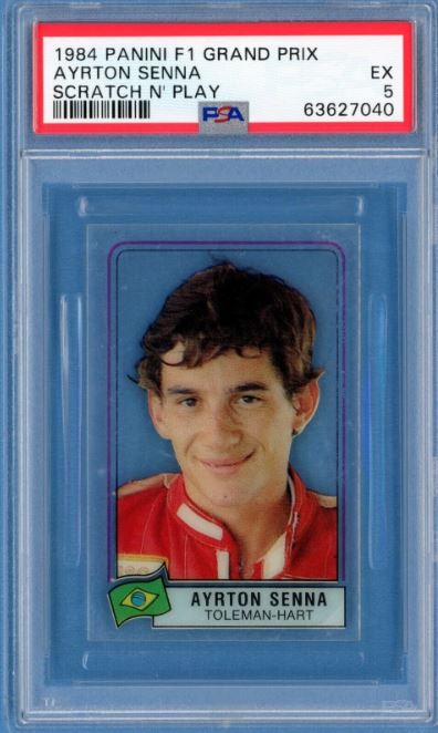 Top 10 Ayrton Senna Trading Cards | Cardbase