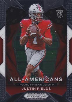 Justin Fields 2021 Prizm White Sparkle #334 Price Guide - Sports Card  Investor