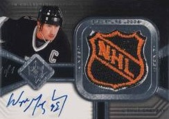  2004 Upper Deck Ultimate Collection NHL Shield Wayne Gretzky Patch Autograph – $145,000