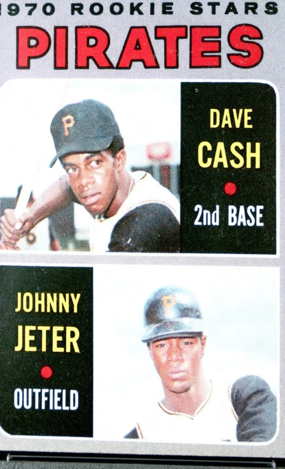 1970 Topps #141 Pirates 1970 Rookie Stars - Dave Cash / Johnny Jeter ...