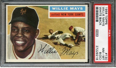 1956 Topps Willie Mays #130