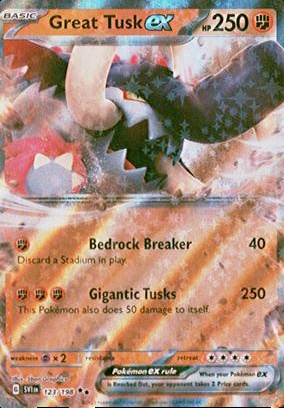 Great Tusk ex Trading Cards: Values, Rookies & Hot Deals