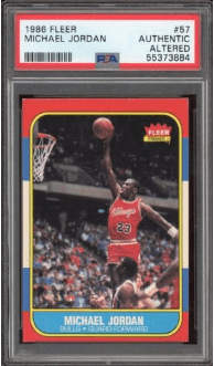 1986 Fleer Michael Jordan RC #57