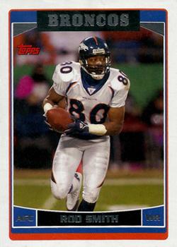 Panini America to Honor Denver Broncos Great Rod Smith with