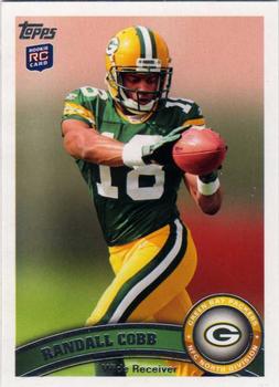 : Randall Cobb 11 Topps 3x Threads Game Used Triple