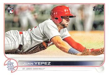 Juan Yepez 2022 Panini Select Rookie Jumbo Jersey #HRJS-JY Cardinals Relic  MLB