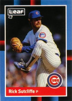 Rick Sutcliffe - Cubs #157 Donruss 1990 Baseball Trading Card