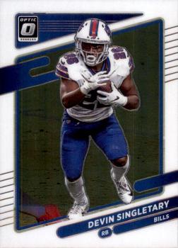 2021 Donruss #227 Devin Singletary Buffalo Bills NFL Football Card NM-MT