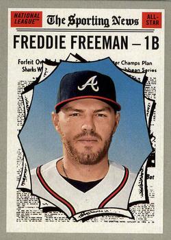 Freddie Freeman 2023 Topps Heritage Real One Autographs #ROA-FF
