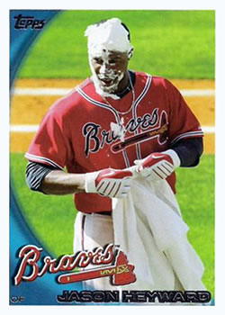 2010 Topps Baseball #353 Jason Heyward Black Rookie #46/59 PSA 9