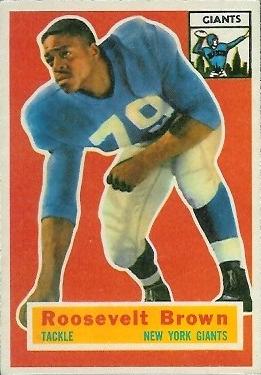 : 1958 Topps # 102 Roosevelt Brown New York Giants-FB (Football  Card) Dean's Cards 5 - EX Giants-FB : Collectibles & Fine Art