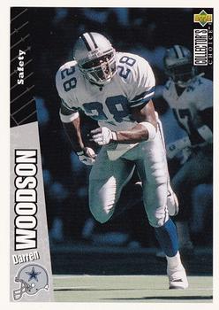 Darren Woodson Dallas Cowboys Autographed Signed 1992 NFL GameDay Card #442  JSA