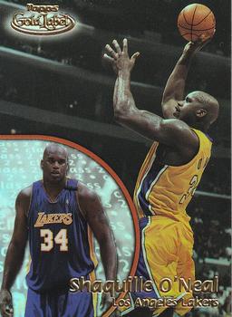 Topps 2000-2001 Gold Label NBA Finals Jersey #TT1H Shaquille O'neal – Mr.  B's Collection