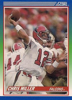 1992 SkyBox Prime Time #297 Chris Miller QB Atlanta Falcons