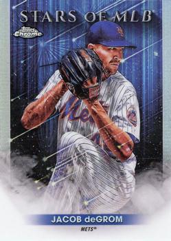 Jacob deGrom 2020 Topps #332 Series one Baseball Card