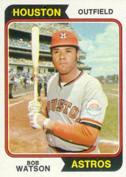 Bob Watson Jersey - Houston Astros 1976 Home Throwback Baseball