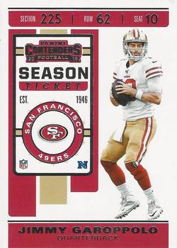 : 2021 Score #259 Jimmy Garoppolo San Francisco 49ers NM-MT NFL  Football : Collectibles & Fine Art