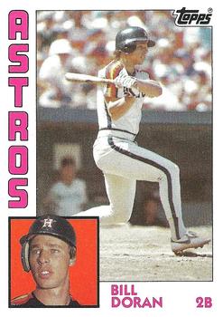 Bill Doran Signed 1985 Donruss Baseball Card - Houston Astros