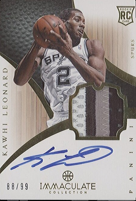 Kawhi Leonard Cards: Values, Rookies | Collectibles.com