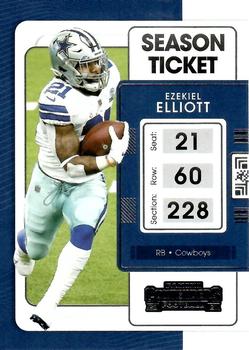 2016 Ezekiel Elliott Game Worn Dallas Cowboys Rookie Color Rush, Lot  #80206