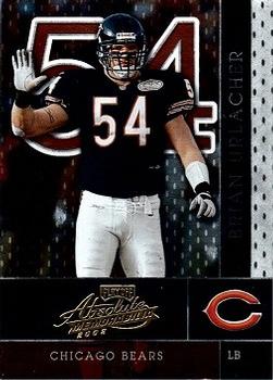 2007 BEARS Brian Urlacher signed card Topps #270 Orange AUTO