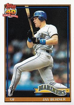 JAY BUHNER 1996 SPx Upper Deck Die Cut Baseball Card #54 Seattle Mariners