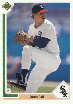 1989 Topps Baseball Card #458 Donn Pall (Chicago White Sox)  S00198