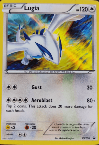 2016 Lugia XY156 (Black Star Promo, Holo)