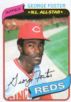 George Foster autographed baseball card (New York Mets) 1982 Topps Traded  #36T