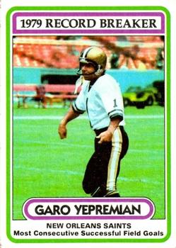 1978 Topps Garo Yepremian Miami Dolphins #425