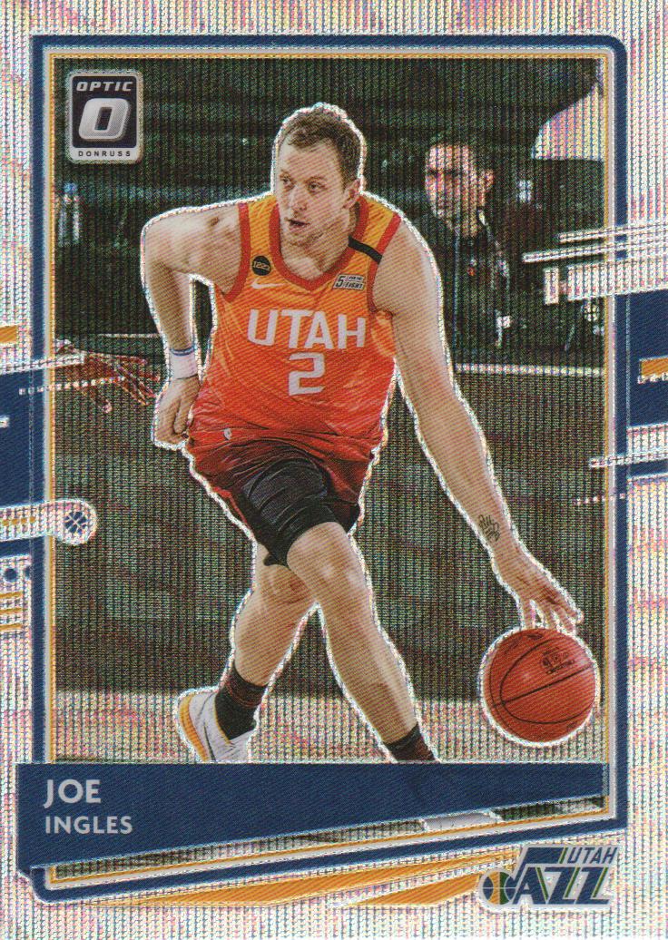 Joe Ingles 2019-20 Panini NBA Hoops Basketball Base Card #188 Utah
