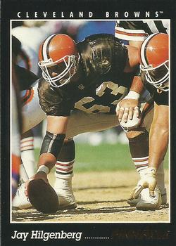 1990 Pro Set #53 JAY HILGENBERG Chicago Bears ~D5Q