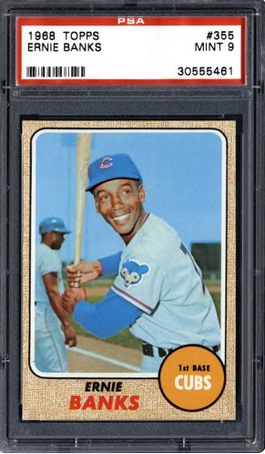 1968 Topps Ernie Banks #355