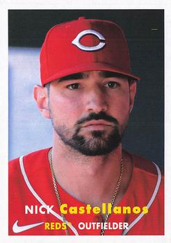  2021 Topps Heritage #126 Nick Castellanos Cincinnati