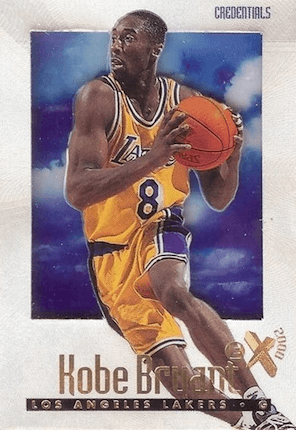 1996-97 SkyBox Kobe Bryant E-X2000 Credentials #30 (#260/499) - $602,400