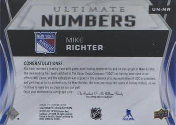 Carte auto Mike Richter 1991 Score #120 PSA