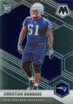 Christian Barmore 2021 Panini Playbook Rookie Card No 158