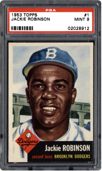 1953 Topps Jackie Robinson #1