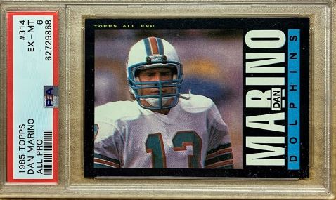 1985 Topps Dan Marino #314