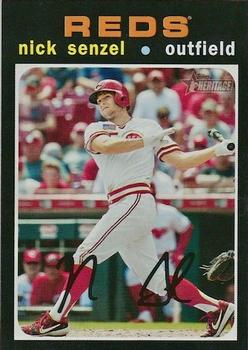 Nick Senzel Signed Cincinnati Reds Majestic MLB Players Weekend Jersey –
