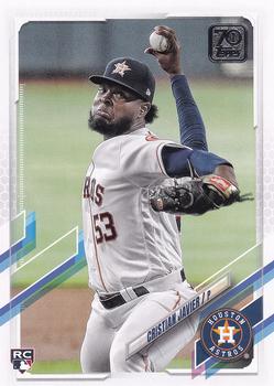  2023 Topps #55 CRISTIAN JAVIER Houston Astros Baseball