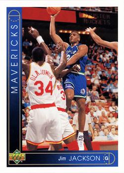 1993 Topps # 150 All-Rookie Team Jim Jackson Dallas Mavericks  (Basketball Card) NM/MT Mavericks Ohio St : Collectibles & Fine Art