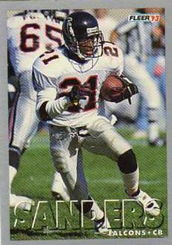 2) Deion Sanders 1993 Fleer McDonald's NFL GameDay