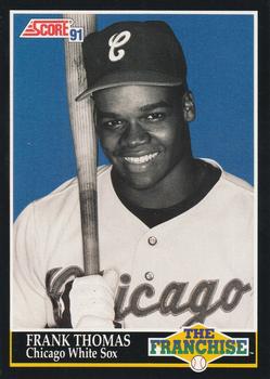 Frank Thomas Signed 1991 Upper Deck #246 Chicago White Sox Rookie