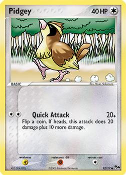 pidgey pokemon card value - 207/197 - Obsidian Flames - Illustration Rare [2] Whirlwind (10) After damage dealing Pidgey - HS Triumphant #71